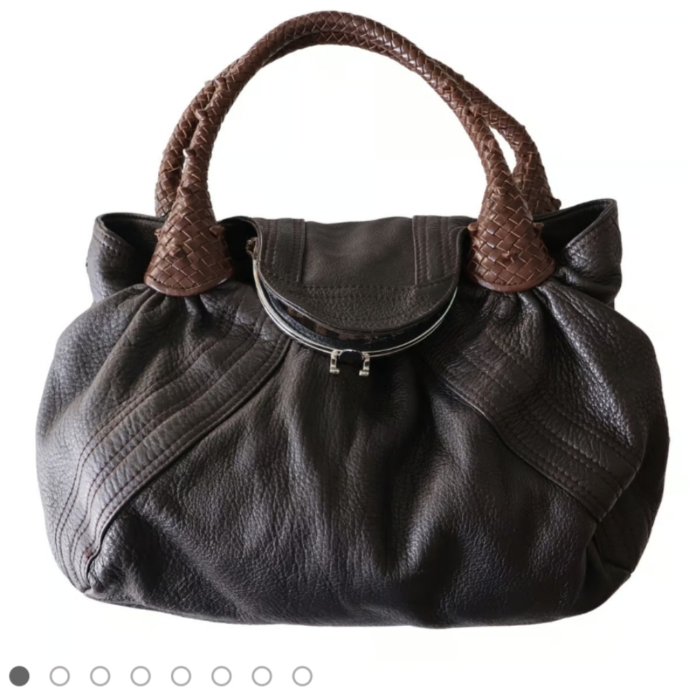 Fendi large spy leather bag - Picture 13 of 13